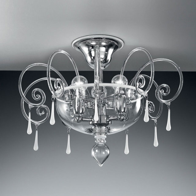 Picandoi Murano glass ceiling light