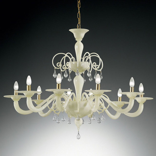 Gertrude large Murano glass chandelier