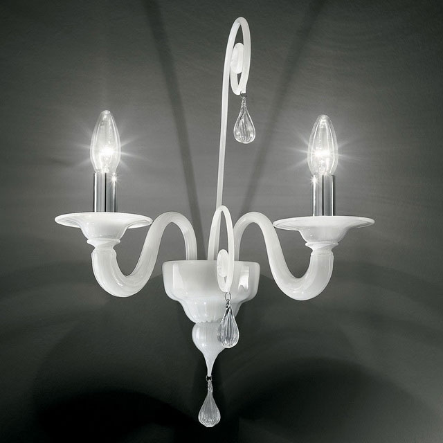 Gertrude Murano glass sconce