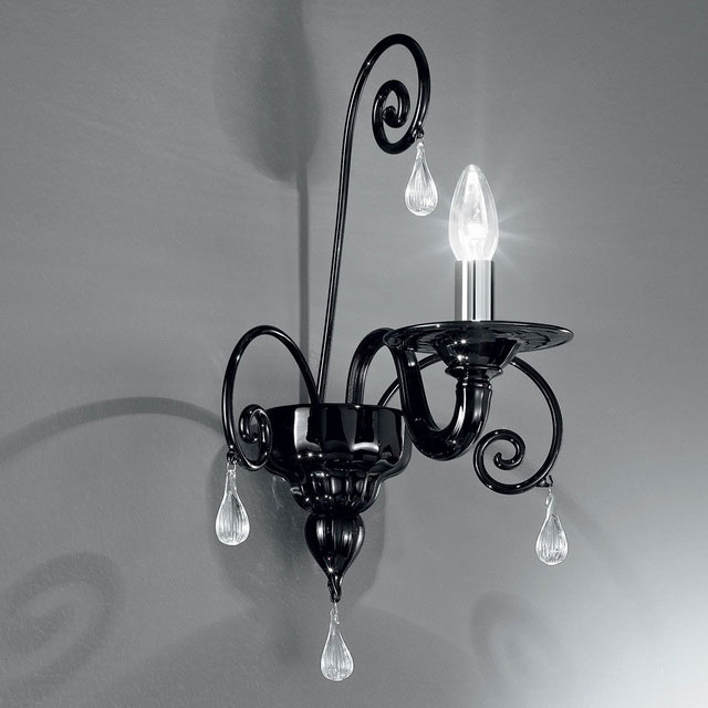 Gertrude Murano glass sconce