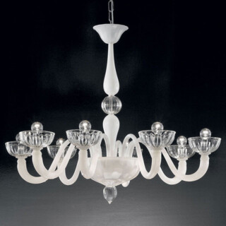 Andronico Murano glass chandelier