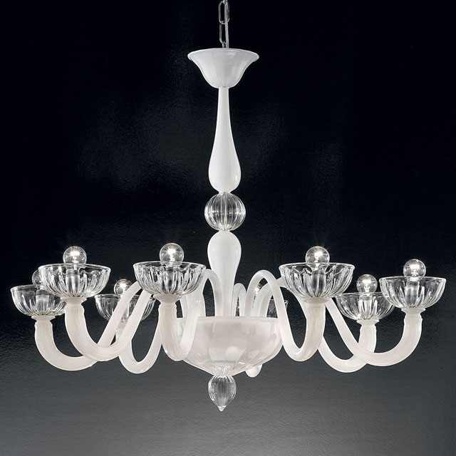 Andronico Murano glass chandelier
