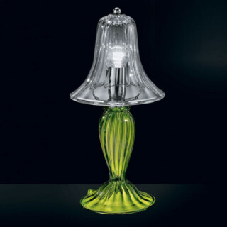 Andronico Murano glass bedside lamp