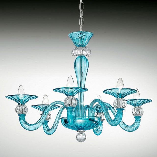 Ermione Murano glass chandelier