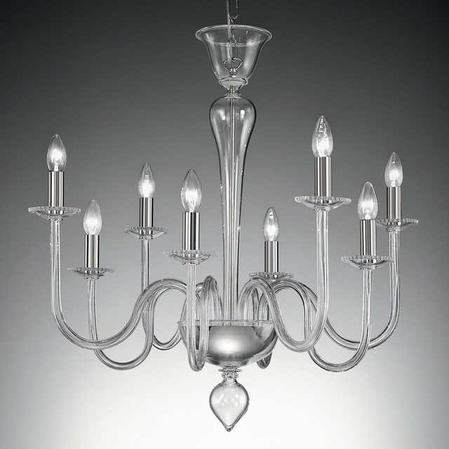 Miranda Murano glass chandelier