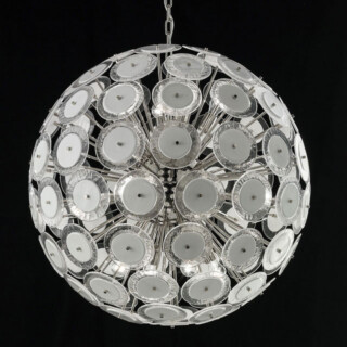 Globo Murano glass chandelier