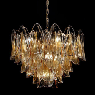 Janet Murano glass chandelier