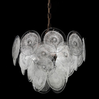 Dorothy Murano glass chandelier