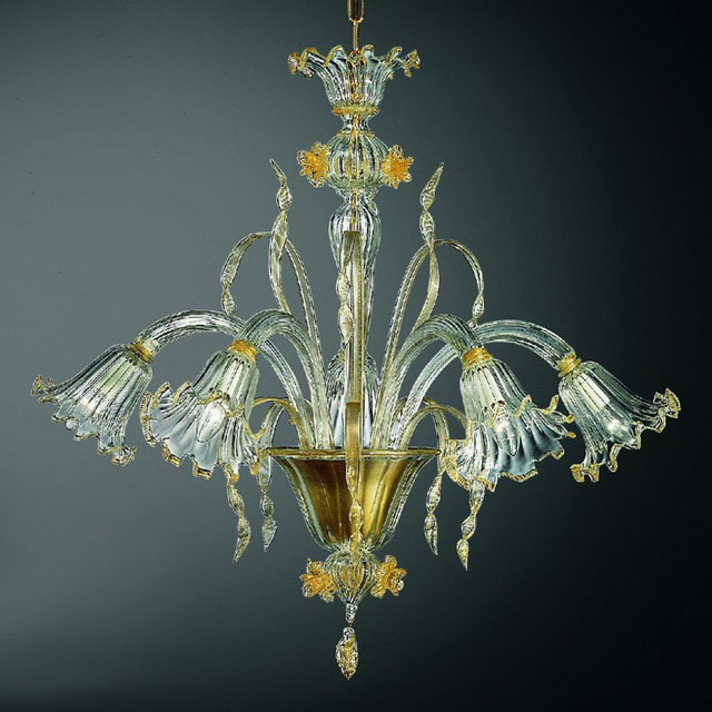 Mori Murano chandelier