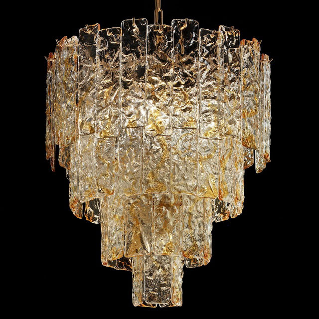 Heather Murano glass chandelier