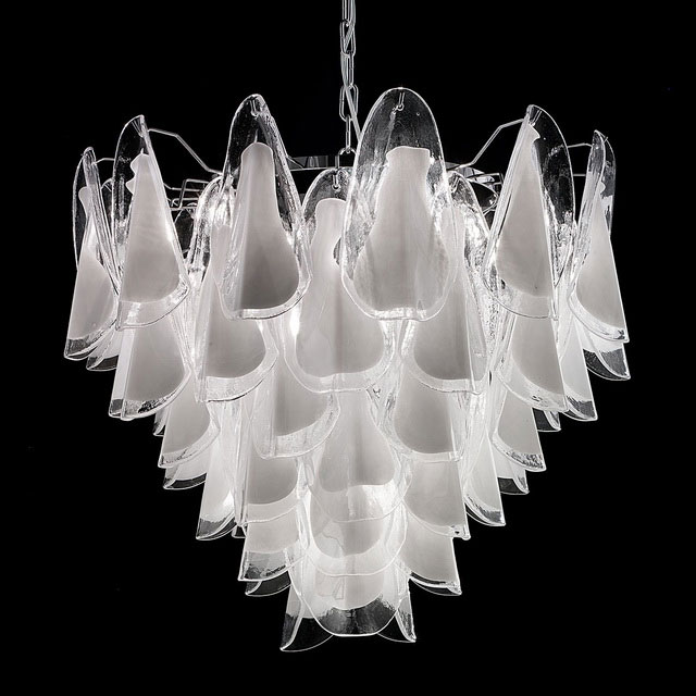 Lauryn Murano glass chandelier