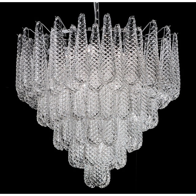 Zoey Murano glass chandelier