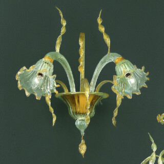 Mori Murano glass sconce