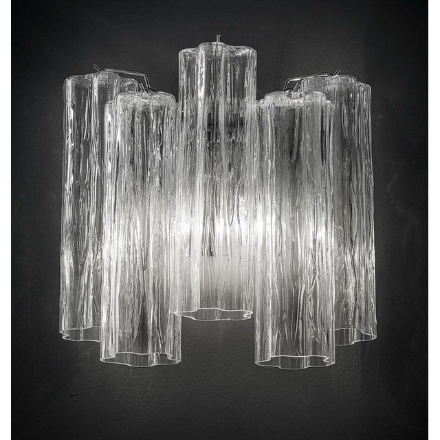 Holly Murano glass sconce