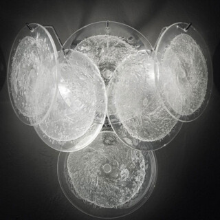 Dorothy Murano glass sconce