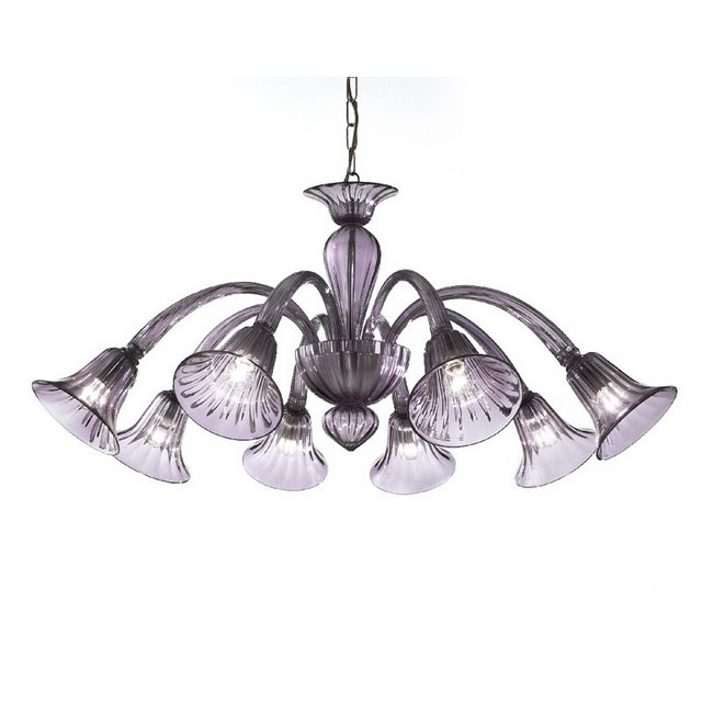 Giusto Murano glass chandelier
