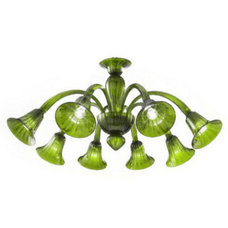 Giusto Murano glass chandelier