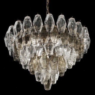 Henry Murano glass chandelier