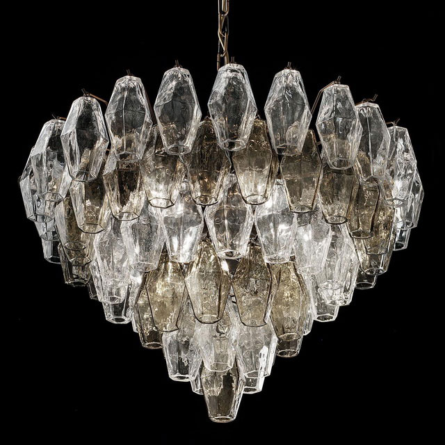 Henry Murano glass chandelier 