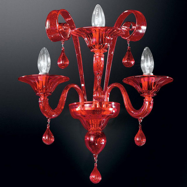 Stige Murano glass sconce