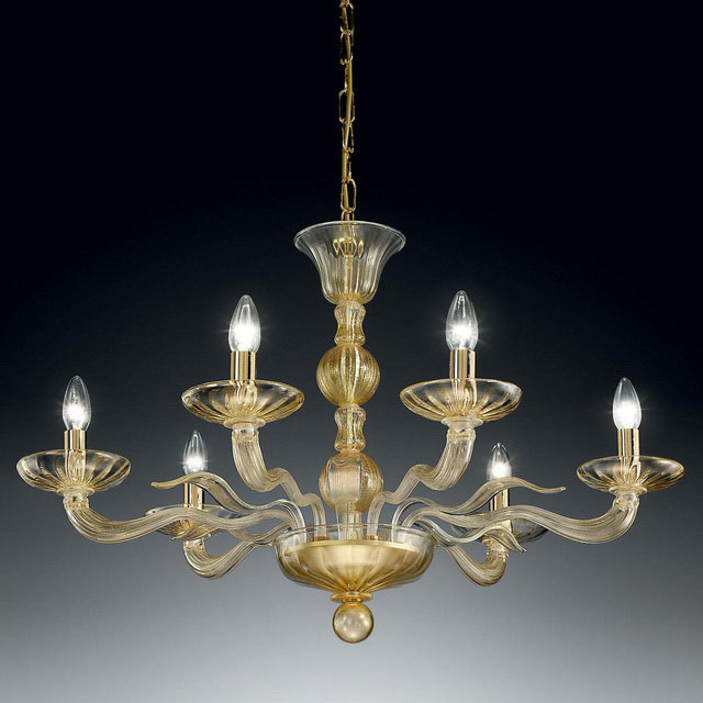 Hypnos Murano glass chandelier