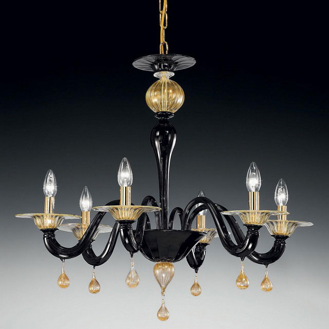 Cabiri Murano glass chandelier