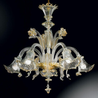 Gaia Murano glass chandelier