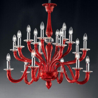 Leonte Murano glass chandelier
