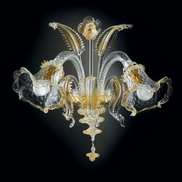 Gaia Murano glass sconce