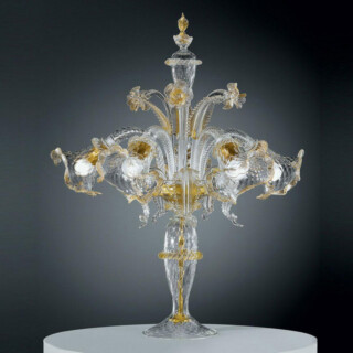 Gaia Murano glass table lamp