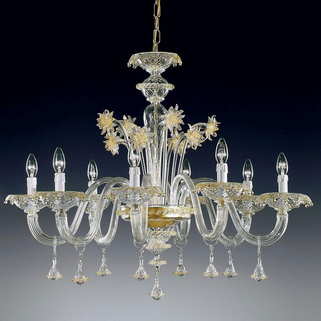 Florenza Murano glass chandelier