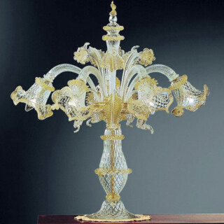 Canal Grande Murano big table lamp 5 lights