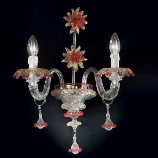Florenza Murano glass sconce