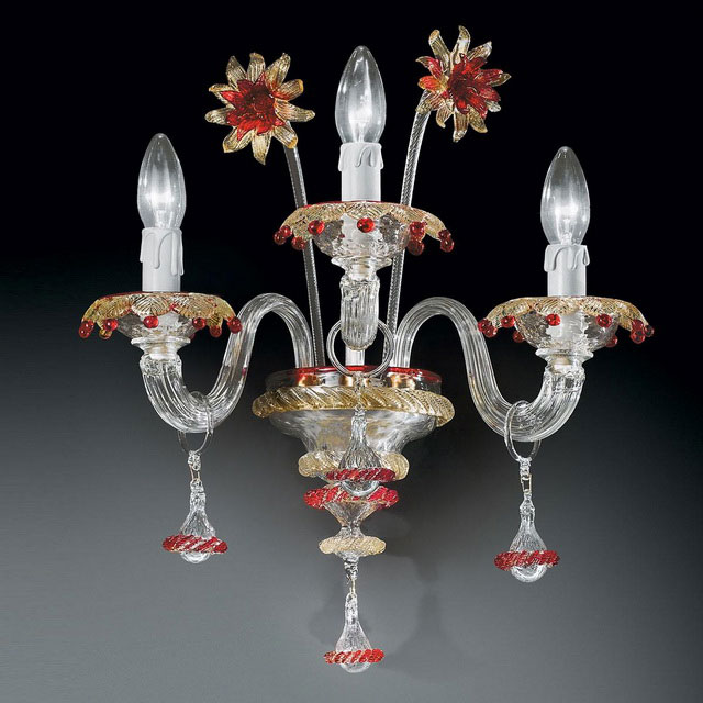 Florenza Murano glass sconce