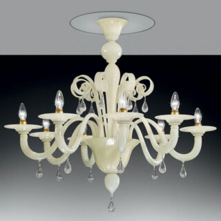 Stige Murano glass chandelier
