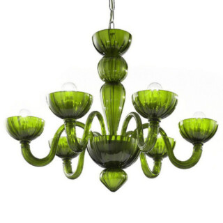 Redentore Murano glass chandelier