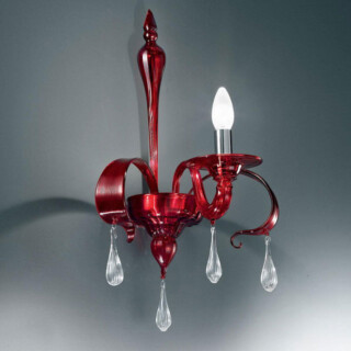 Olivia Murano glass sconce