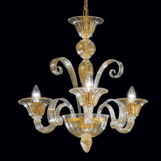 Rodrigo Murano glass chandelier