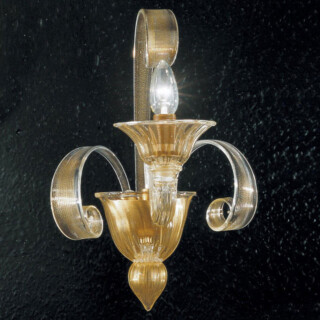 Rodrigo Murano glass sconce
