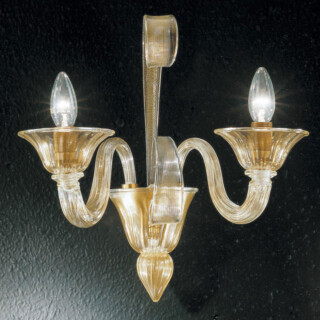 Rodrigo Murano glass sconce