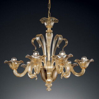 Perpetua Murano glass chandelier