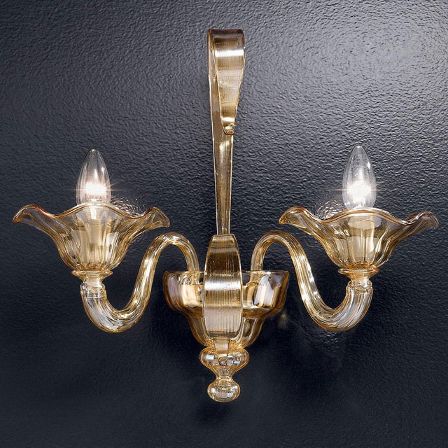Perpetua Murano glass sconce