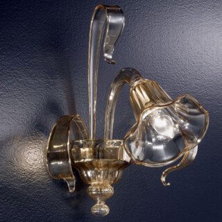 Cristoforo Murano glass sconce