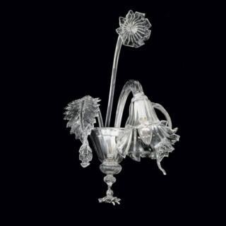 Lucrezia Murano glass sconce
