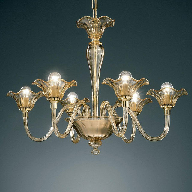 Capuleto Murano glass chandelier