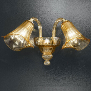 Corinne Murano glass sconce