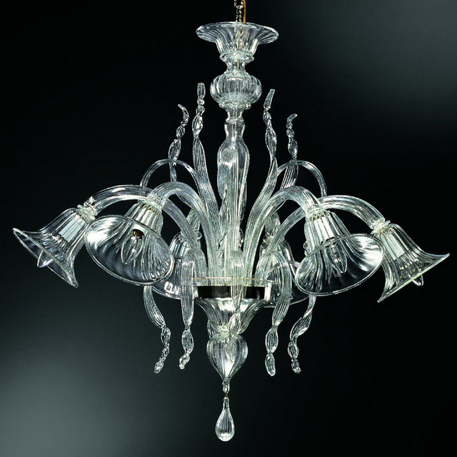 Rialto Murano glass chandelier