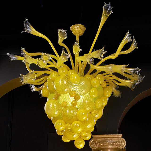 Plutarco Murano glass chandelier