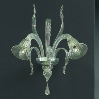 Rialto Murano glass sconce