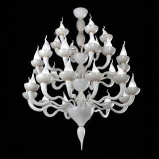 Vulcano Murano glass chandelier